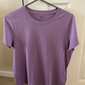 Madewell Northside Vintage Tee Shirt. Aster Bloom